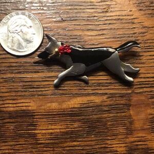 Shepherd pewter pendant/brooch